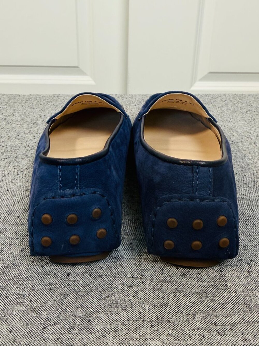 NWOB COLE HAAN Blue Suede Driving Loafers, Women's Size 7.5 - Picture 5 of 9
